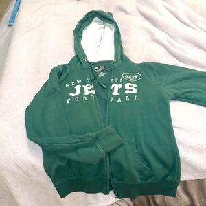 Women’s Jets zip up hoodie M